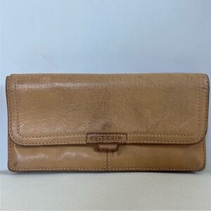 Fossil Brown Leather Wallet